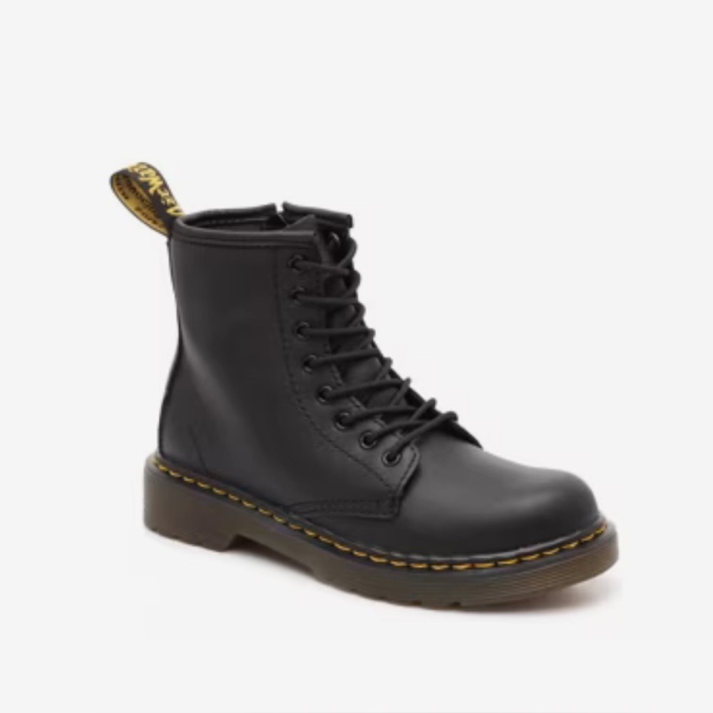 Girls Dr. Marten 1460 Black Boots, size 5